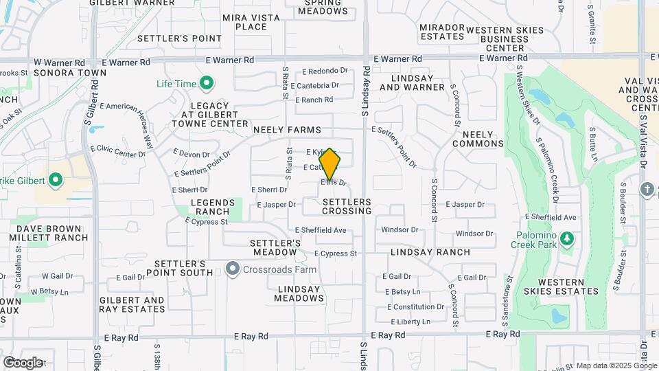 1168 S Park Grove Ct Map and Location Details