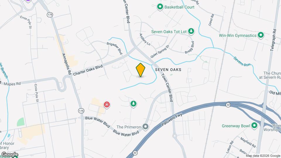 229 Miles River Ct Map and Location Details