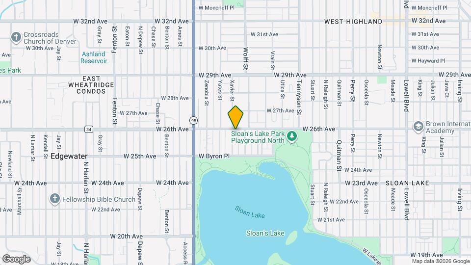 2530 Xavier St Map and Location Details