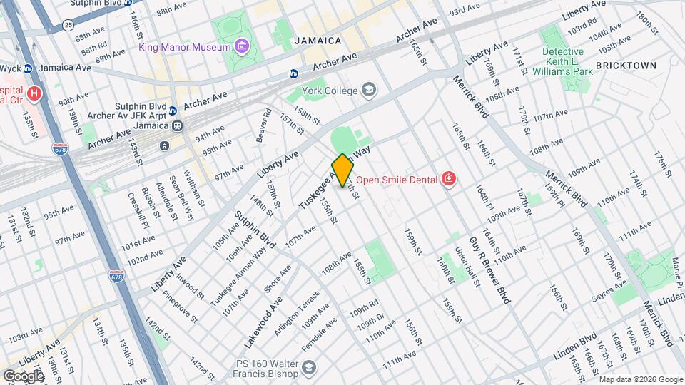 106-31 156th St Map and Location Details