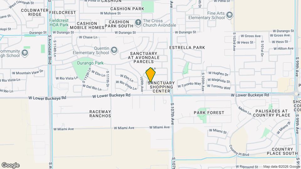 2710 S 108th Ave Mapa y Detalles de la Ubicación