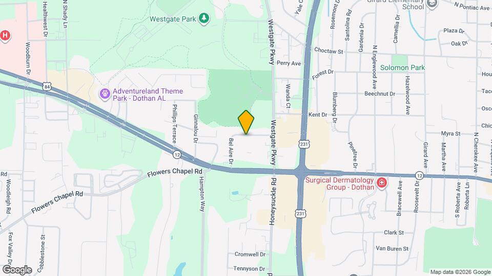 118 Bel Aire Dr Map and Location Details