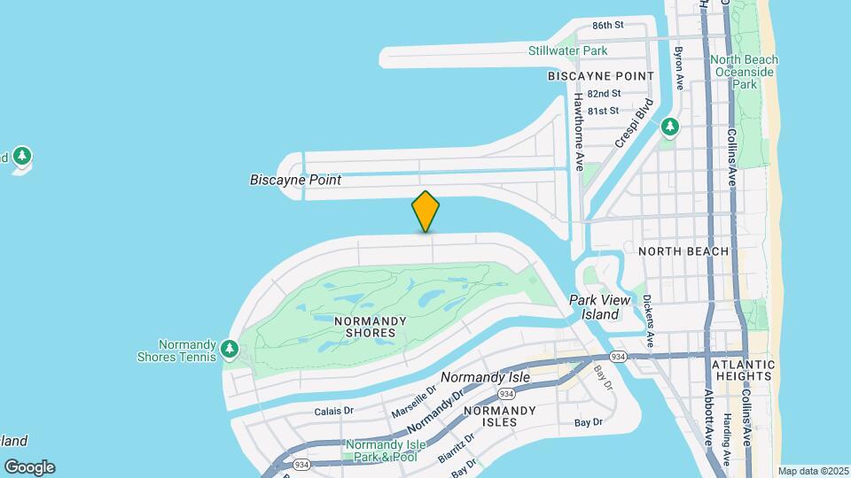 515 N Shore Dr Map and Location Details