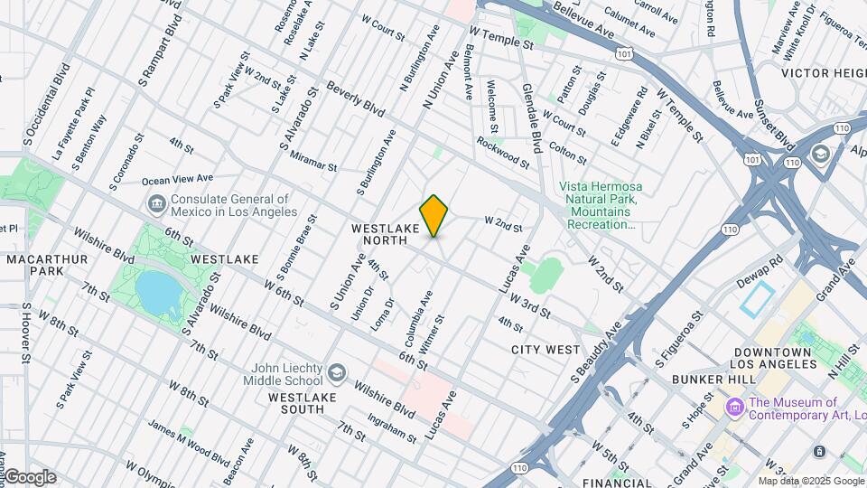 250 Loma Dr Map and Location Details