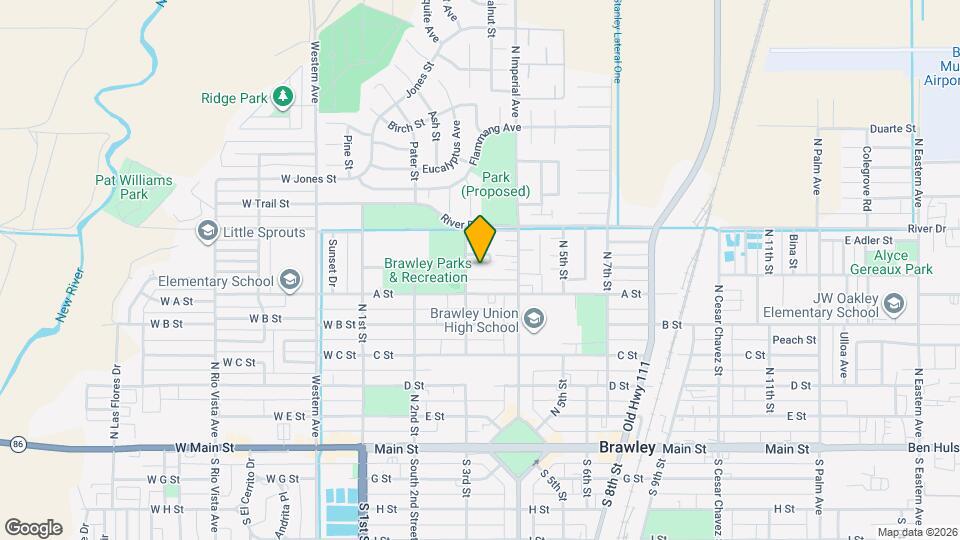 638 N 3rd St Map and Location Details