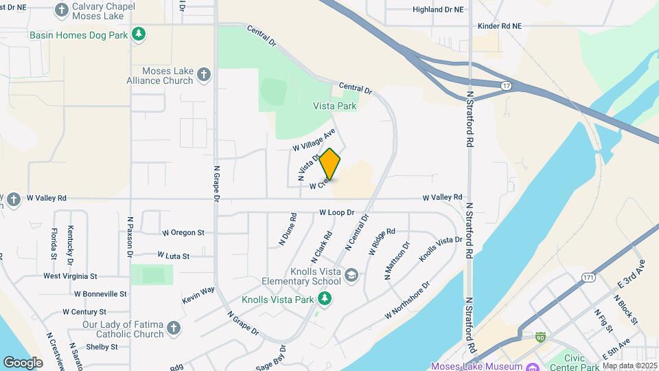 605 W Crest Dr, Unit 3 Map and Location Details