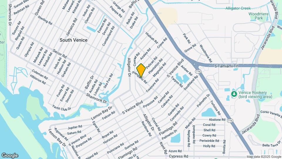 4166 Pompano Rd Map and Location Details