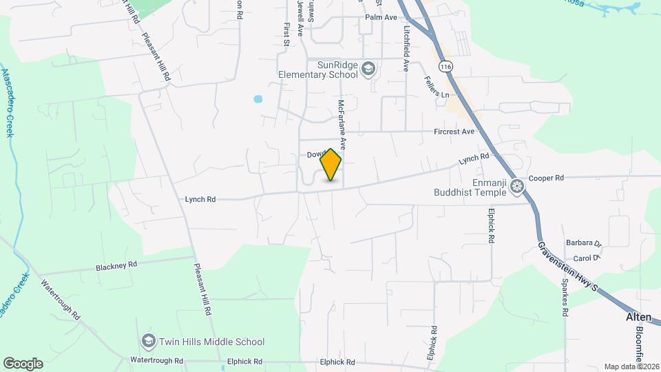 1196 Hawthorne Ct Map and Location Details