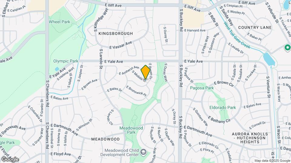 2891 S Mobile St Map and Location Details