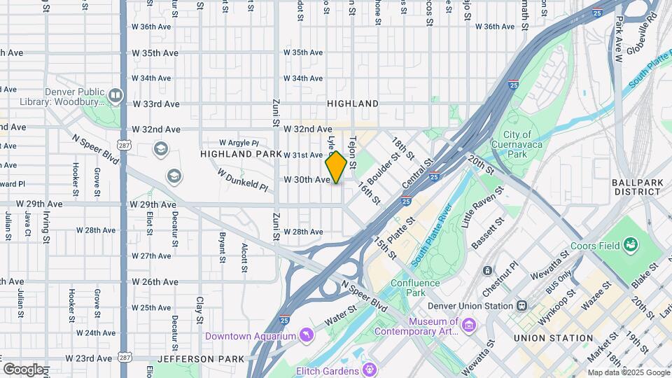 2945 Umatilla St Map and Location Details