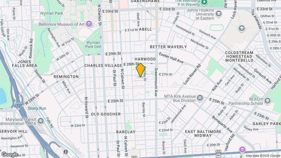 322 E Lorraine Ave Map and Location Details