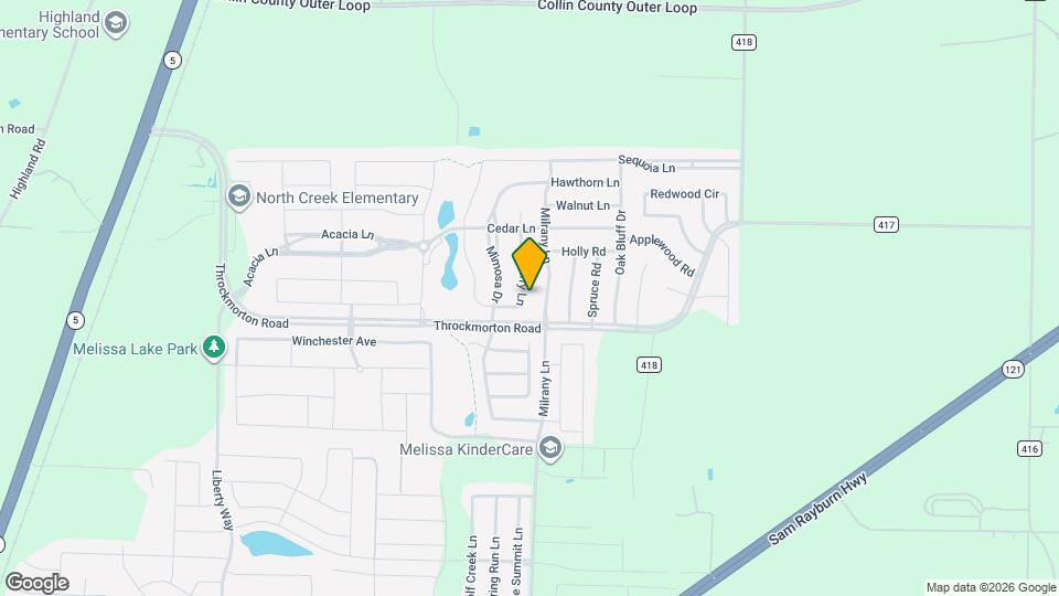 4218 Cherry Ln Map and Location Details