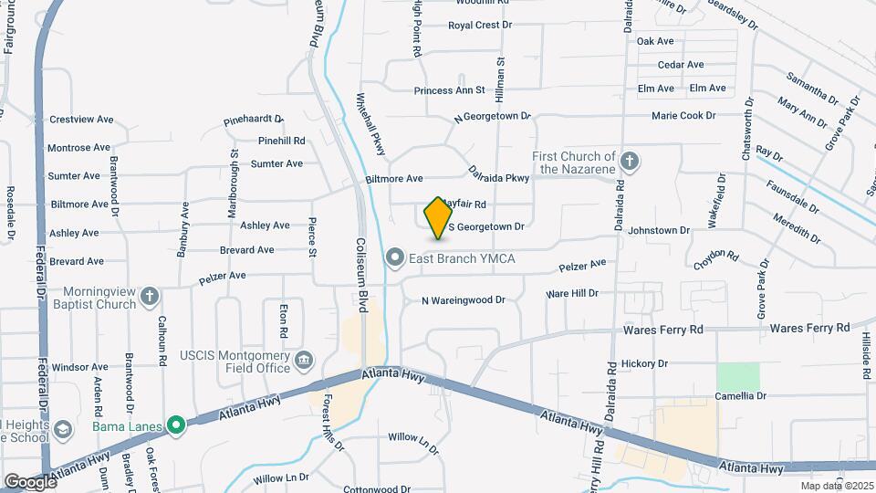 3539 Honeysuckle Rd Map and Location Details