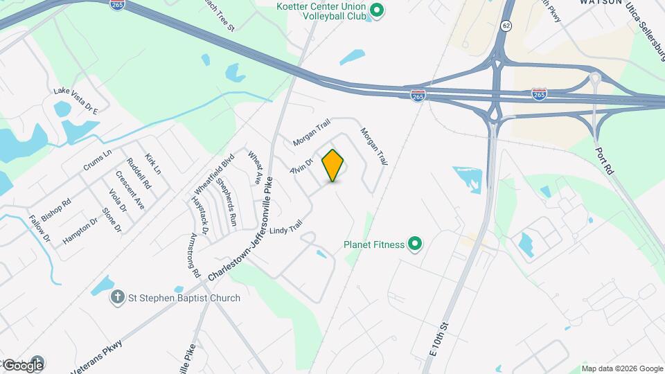 3410 Christopher Trail Map and Location Details