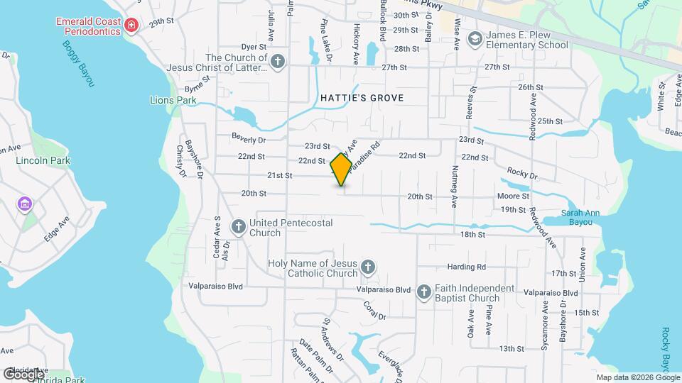 414 20th St Map and Location Details