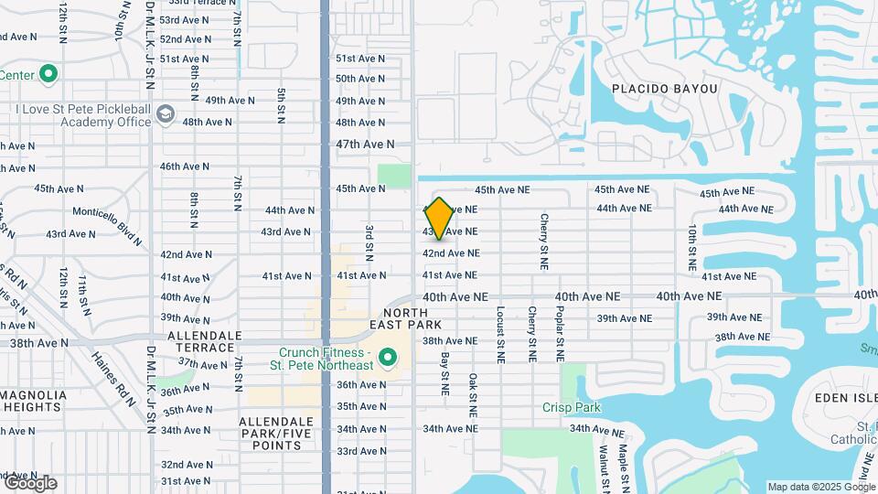 147 42nd Ave NE Map and Location Details