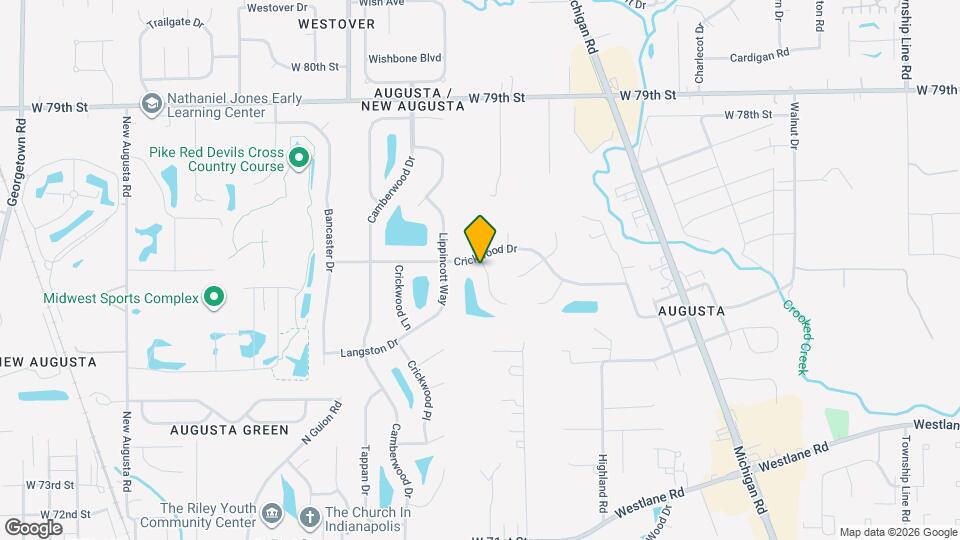 7574 Allenwood Ct Map and Location Details