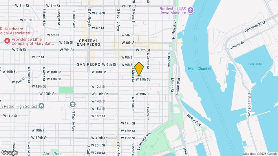 362 W 11th St Map and Location Details