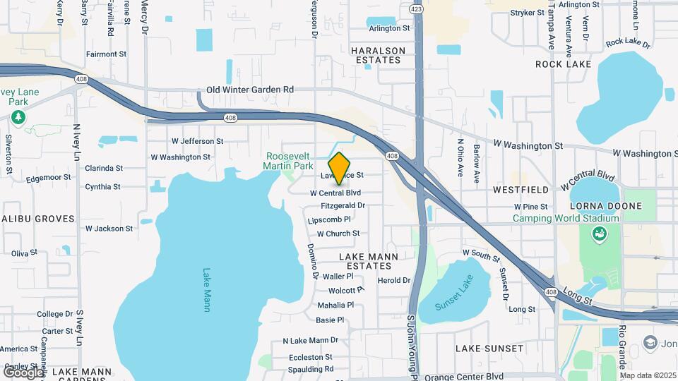 3215 W Central Blvd Map and Location Details