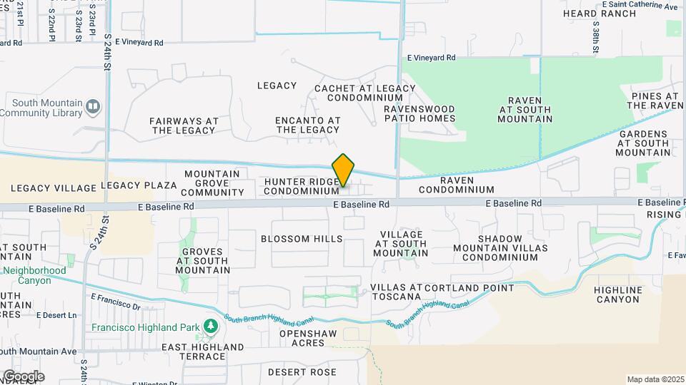 7535 S 30th Run Map and Location Details