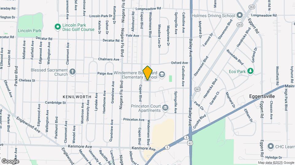 280 Windermere Blvd Mapa y Detalles de la Ubicación