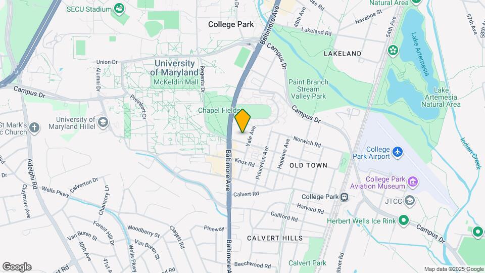 Landmark College Park Mapa y Detalles de la Ubicación