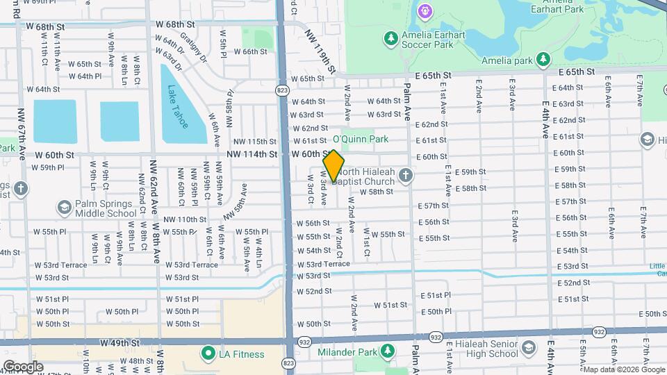 5802 W 2nd Ct Map and Location Details