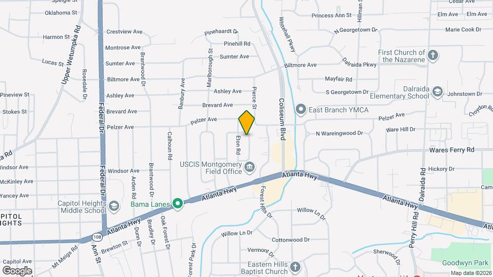 167 E Salem Dr Map and Location Details