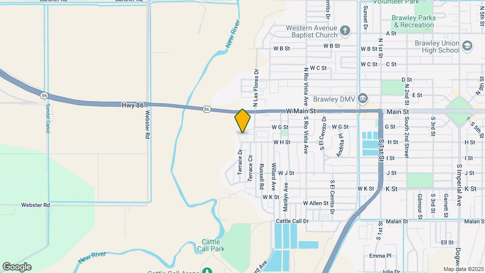 635 W H St Map and Location Details