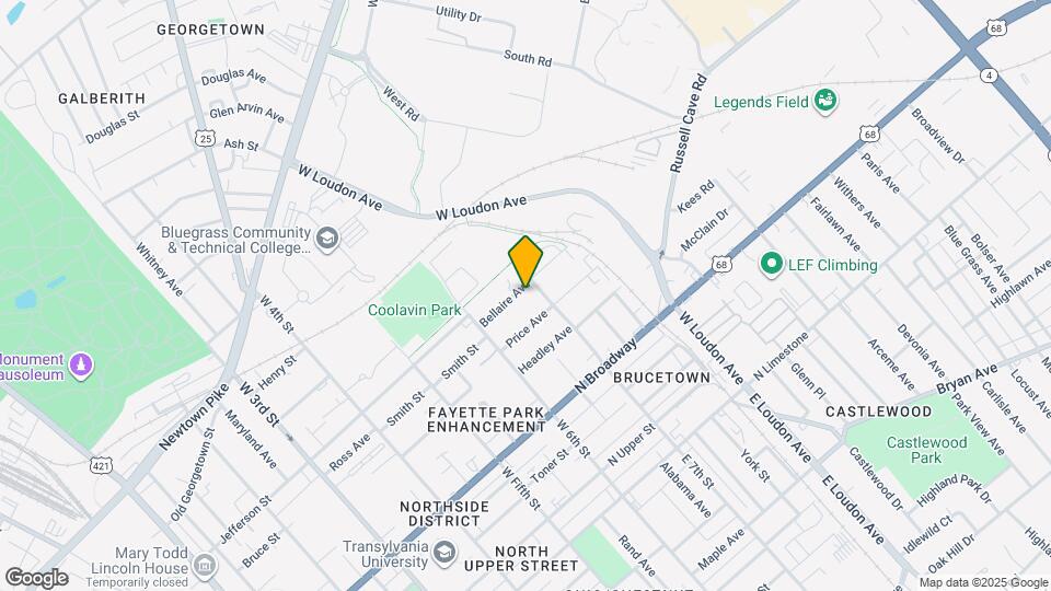 644 Bellaire Ave Map and Location Details