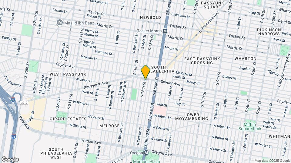 2111 S 15th St Map and Location Details