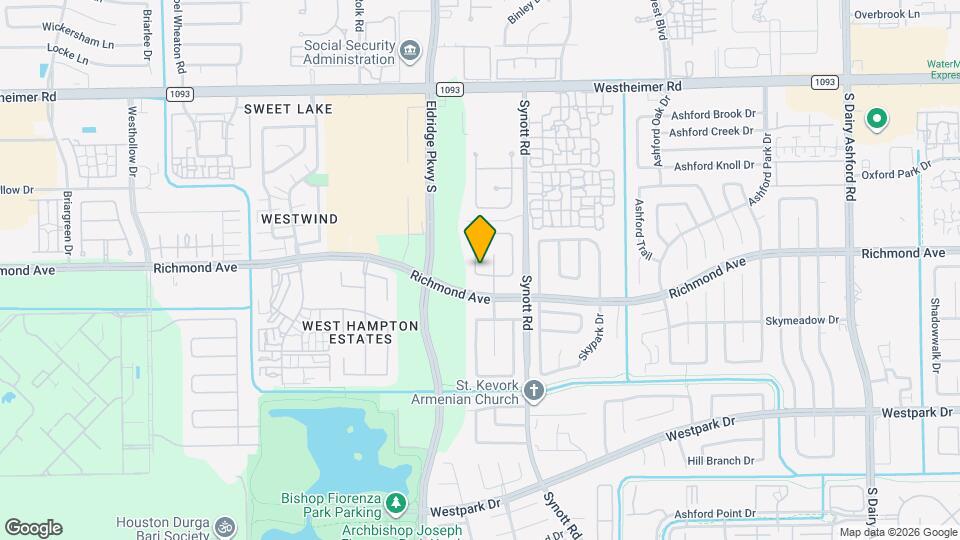 2911 Waypark Dr Map and Location Details