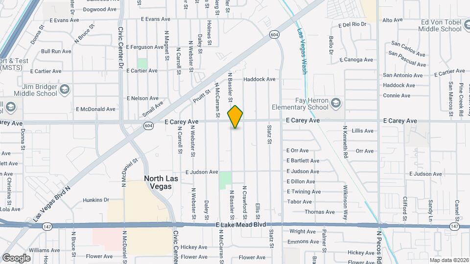 2318 N Bassler St Map and Location Details