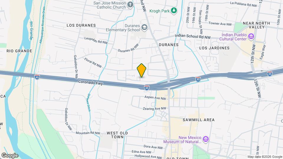 2605 Sarita Ave NW Map and Location Details