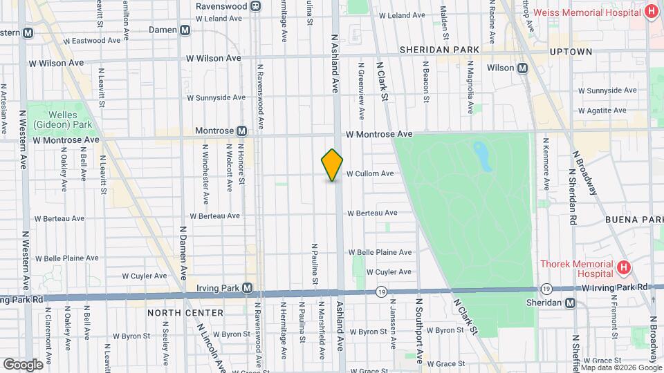 4240 N Ashland Ave Map and Location Details