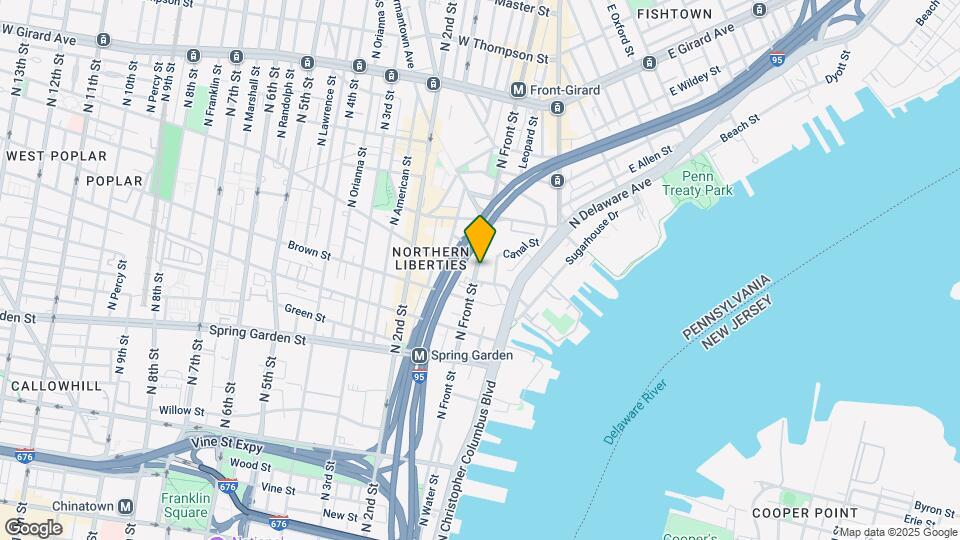 901 N Front St Map and Location Details