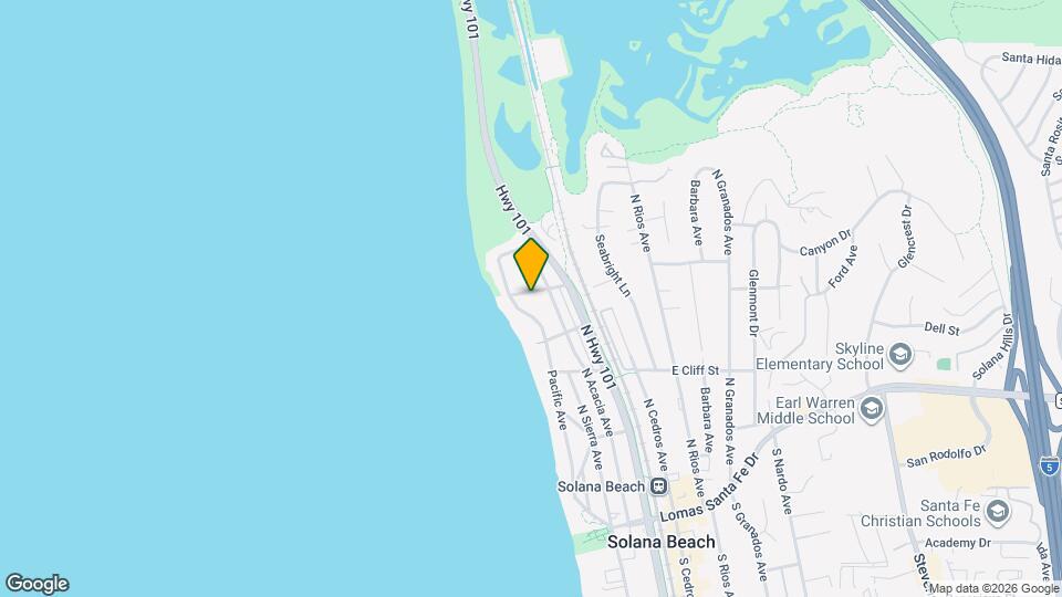 223 Ocean St Map and Location Details