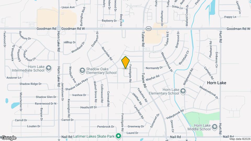 3460 Castle Dr Map and Location Details