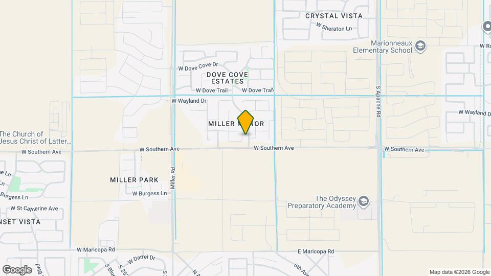 5943 S 248th Dr Map and Location Details