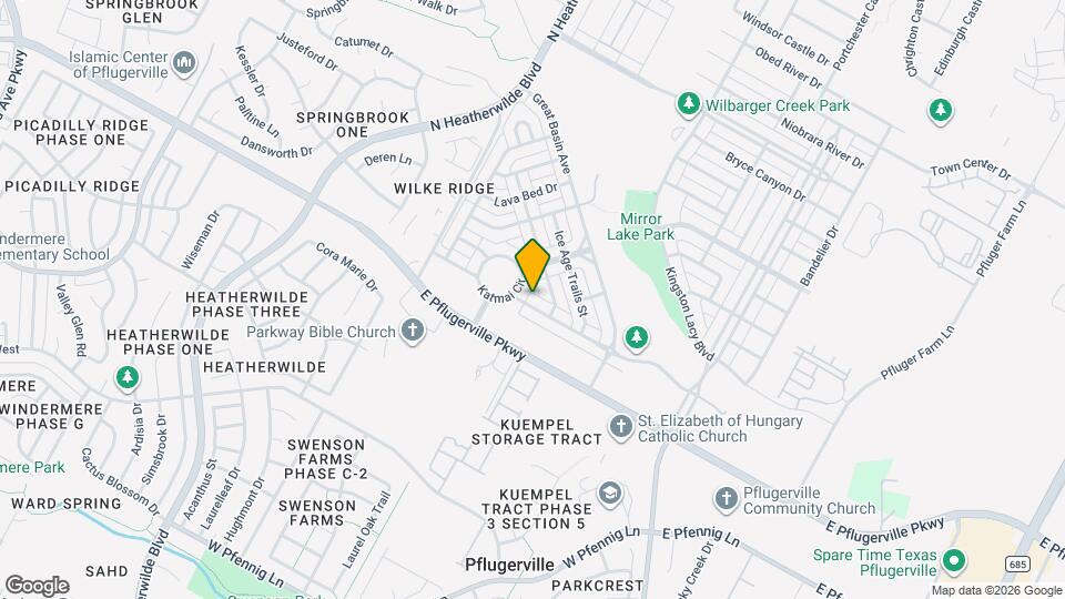 408 N Cascades Ave Map and Location Details