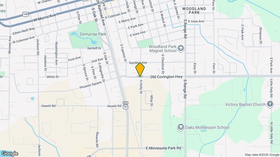 310 Old Covington Hwy Map and Location Details