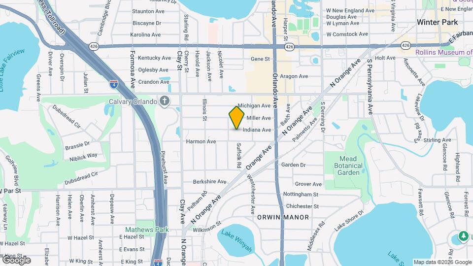 1380 Indiana Ave Map and Location Details