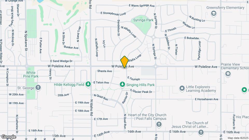 1020 Triumph Ave Map and Location Details