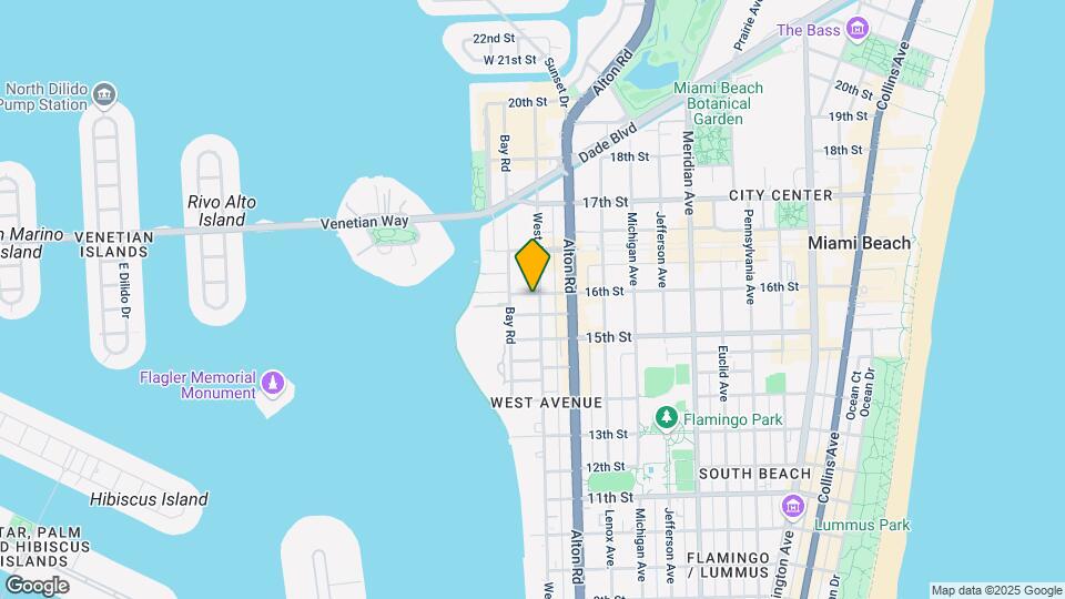 1580 West Ave, Unit 303 Mapa y Detalles de la Ubicación