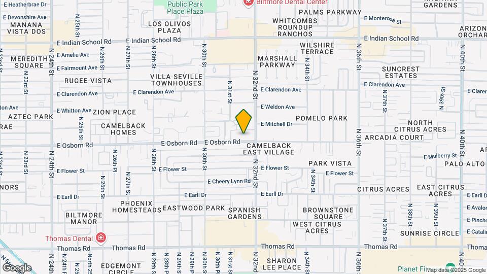 3402 N 32nd St Mapa y Detalles de la Ubicación