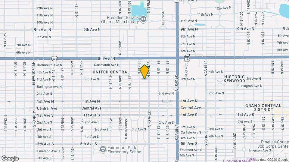 3730 3rd Ave N Mapa y Detalles de la Ubicación