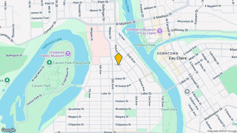 1016 3rd Ave, Unit 3 Map and Location Details