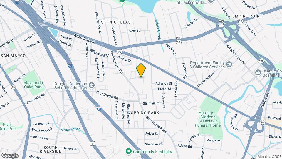 2134 Camden Ave Mapa y Detalles de la Ubicación