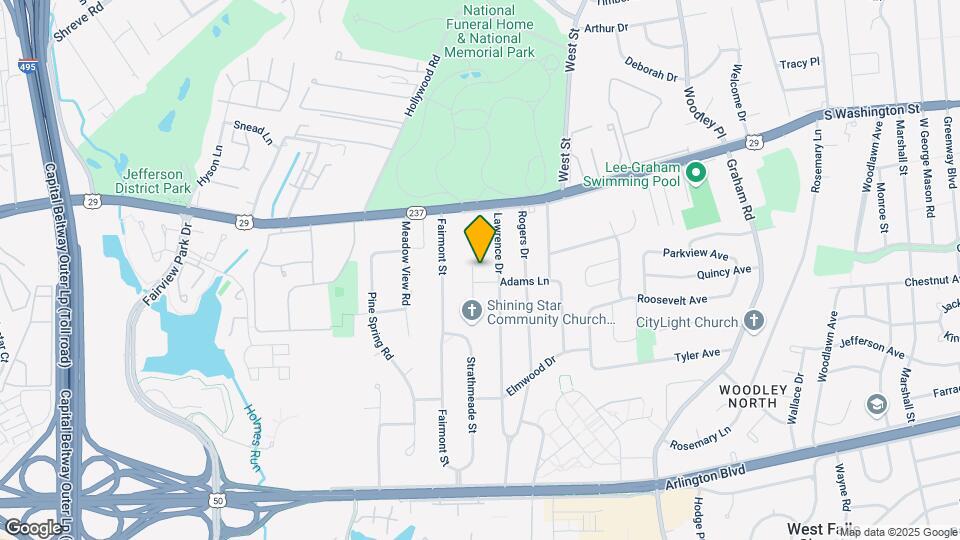2905 Strathmeade St Map and Location Details