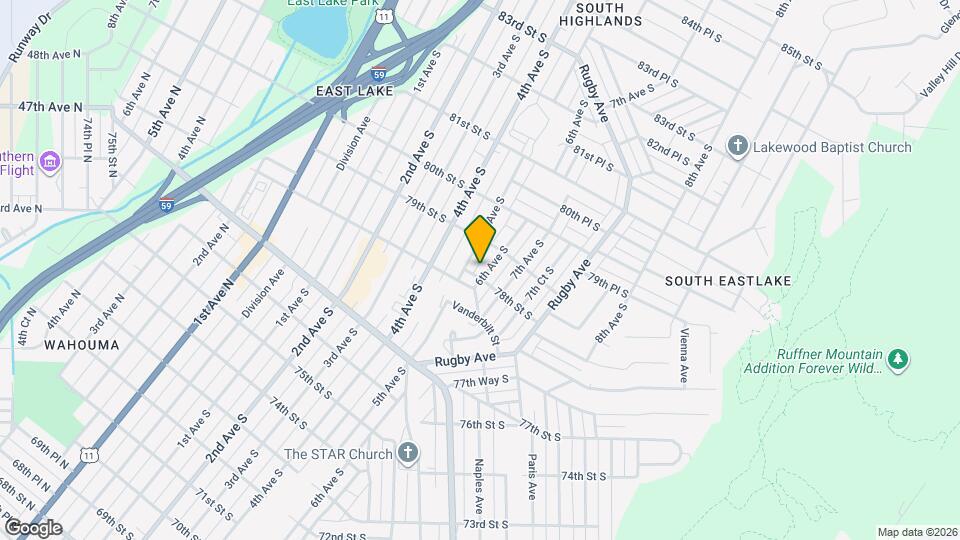 7818 6th Ave S Map and Location Details